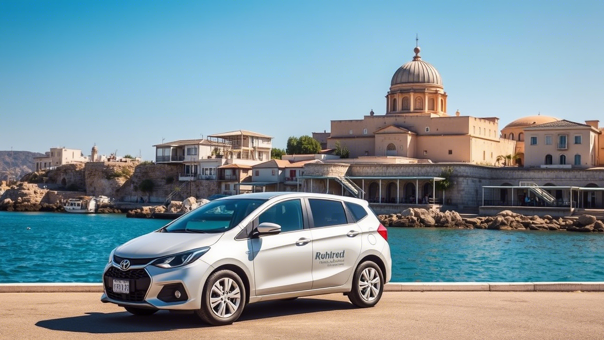 Арендованный автомобиль на Родосе