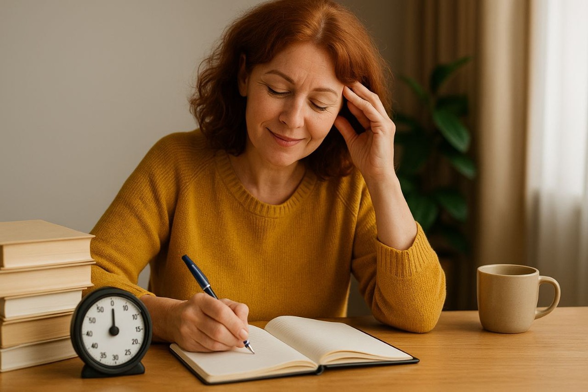 Записала в блокнот три вещи, которые мне нравятся.