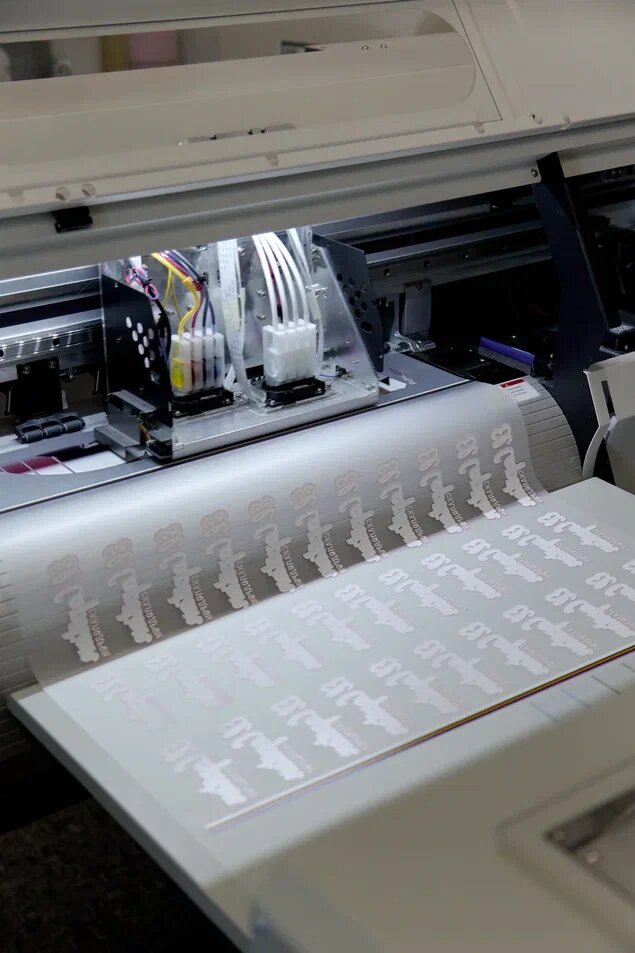 Процесс печати DTF принтов