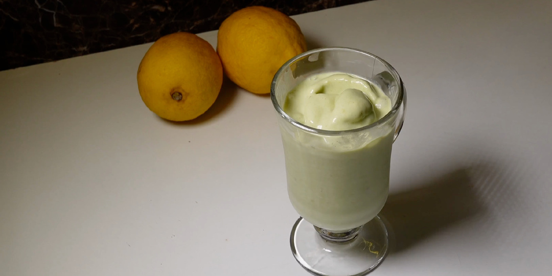 ДОМАШНЕЕ МОРОЖЕНОЕ МЯТА-ЛИМОН! БЕЗ САХАРА! простой и вкусный #рецепт