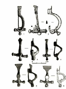 Фибула с луковичной застёжкой.