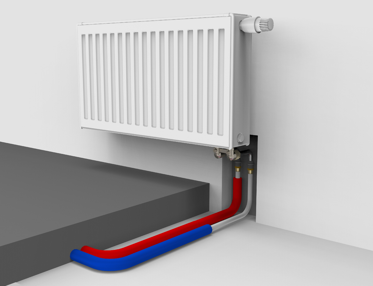 Радиаторы отопления с нижним подключением