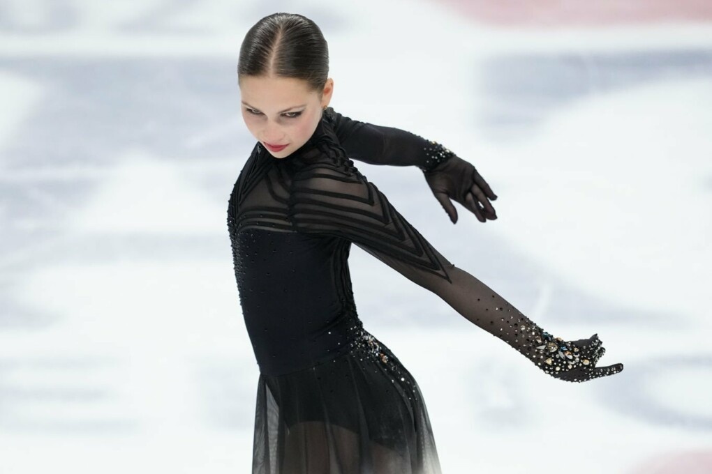 Нина Пинзарроне короткая программа сезона 2024/25