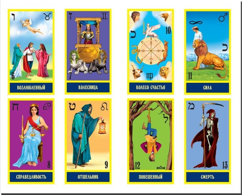 Таро Папюса. Галерея