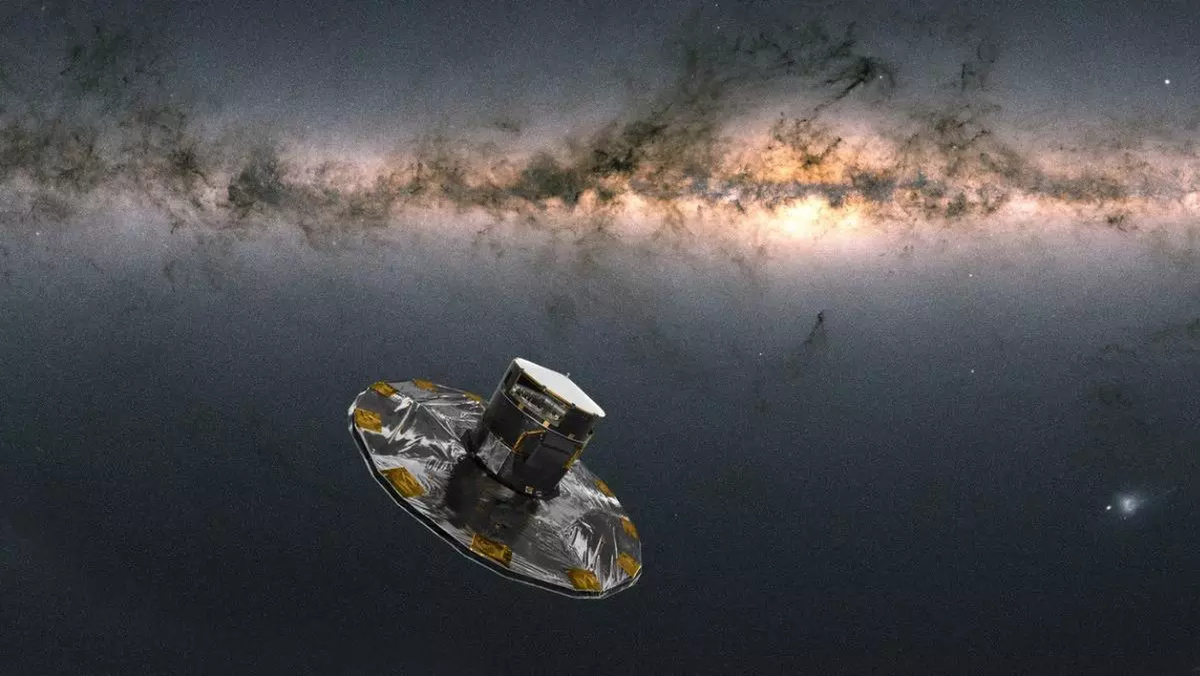 Художественное воссоздание космического телескопа Gaia. / ESA