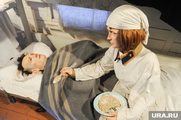 В рамках выставки также продемонстрируют жизнь людей в военное время. Фото: Вадим Ахметов © URA.RU