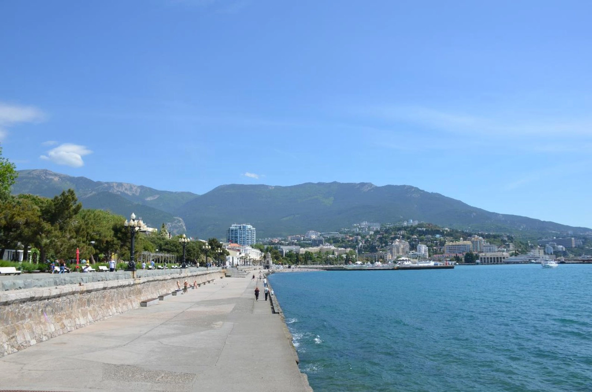 Набережная. Ялта. Автор: Legioner2016. Источник: Wikimedia Commons