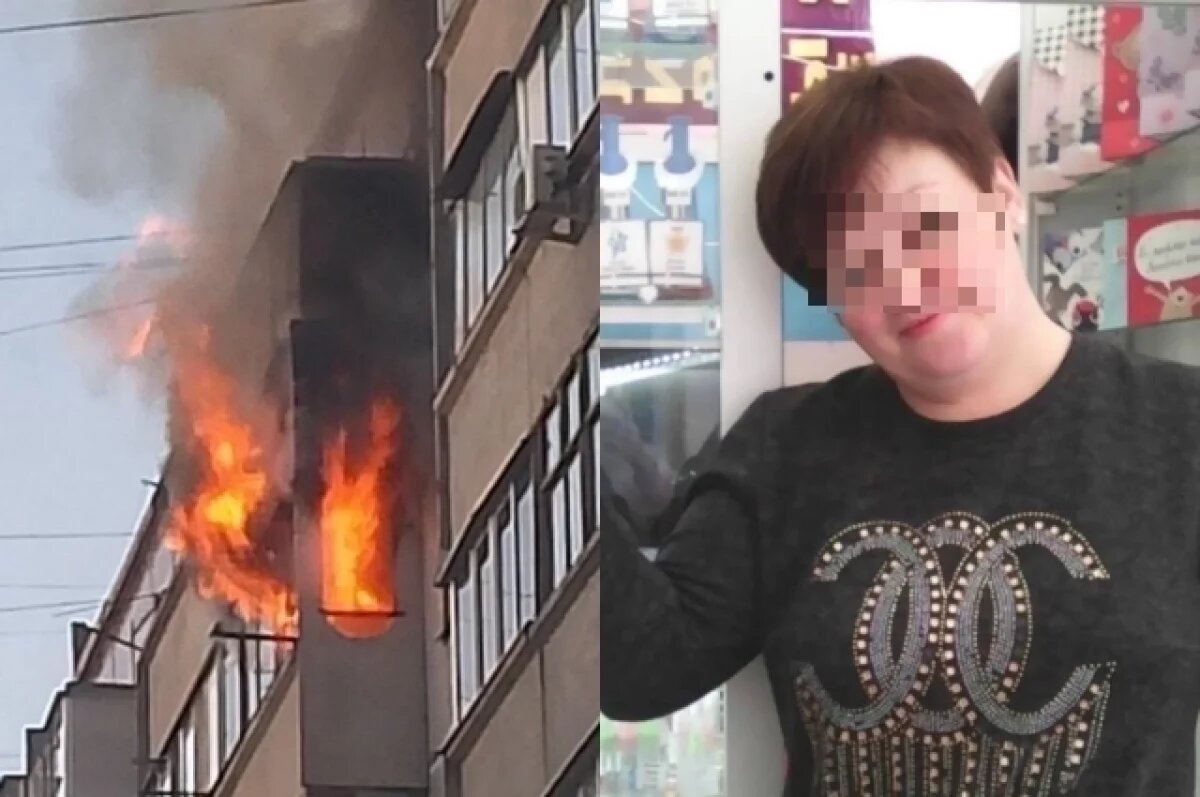    Жительница Новосибирска погибла в пожаре на Зорге из-за заклинившей двери