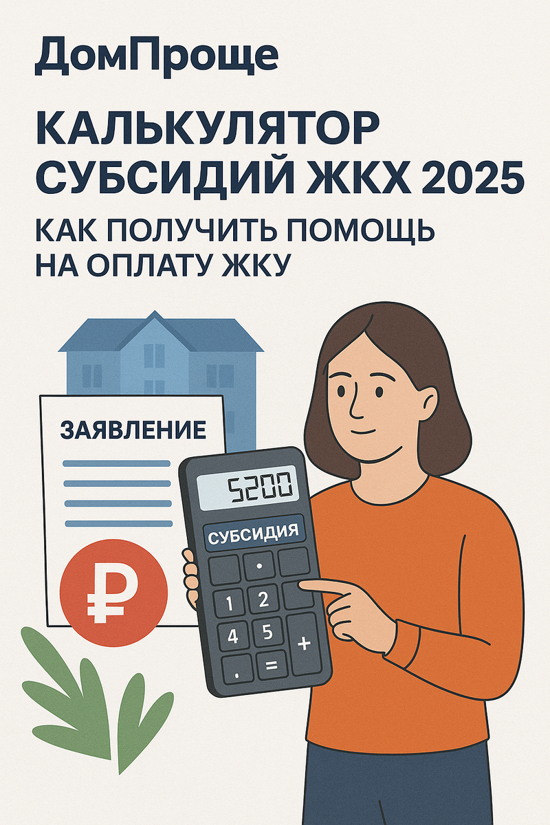 Рассчитайте субсидию на ЖКУ за 2 клика! Онлайн-калькулятор 2025 с учётом новых тарифов и льгот. PDF-документ для соцзащиты, персонализированные советы, мгновенный результат.