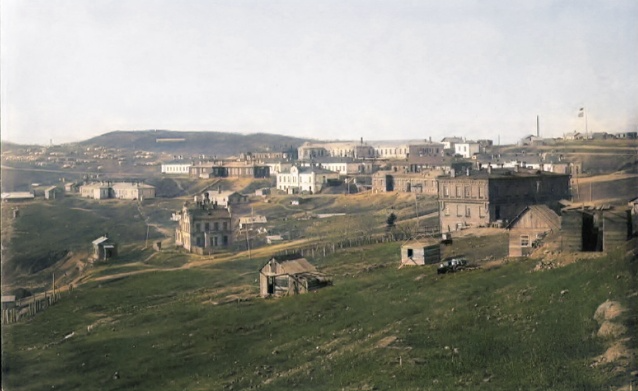 Госпитальный городок
1904 – 1918 ТГ канал Черно-белое Приморье
