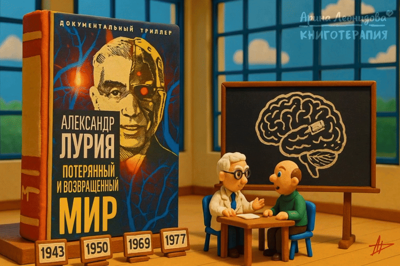 Рекомендация книготерапевта: «Потерянный и возвращённый мир» А. Лурия