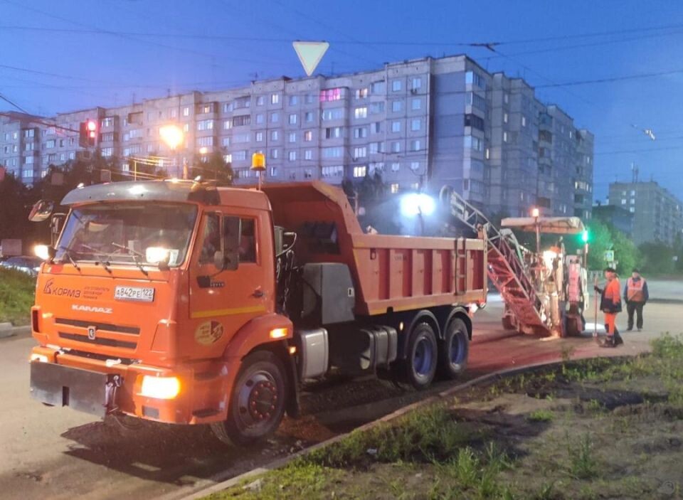    Текущий ремонт дорог в Барнауле. Источник: barnaul.org