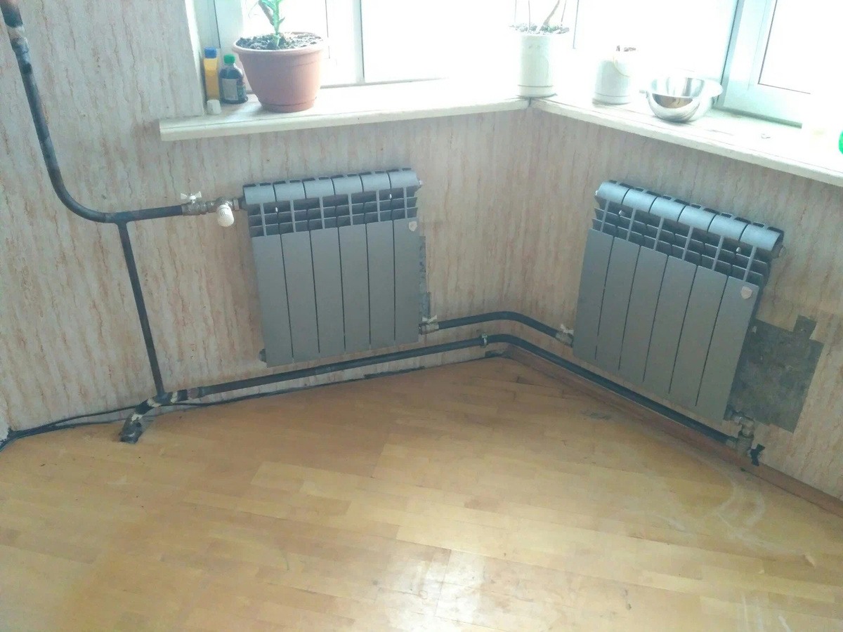 Как соединить радиаторы отопления между собой