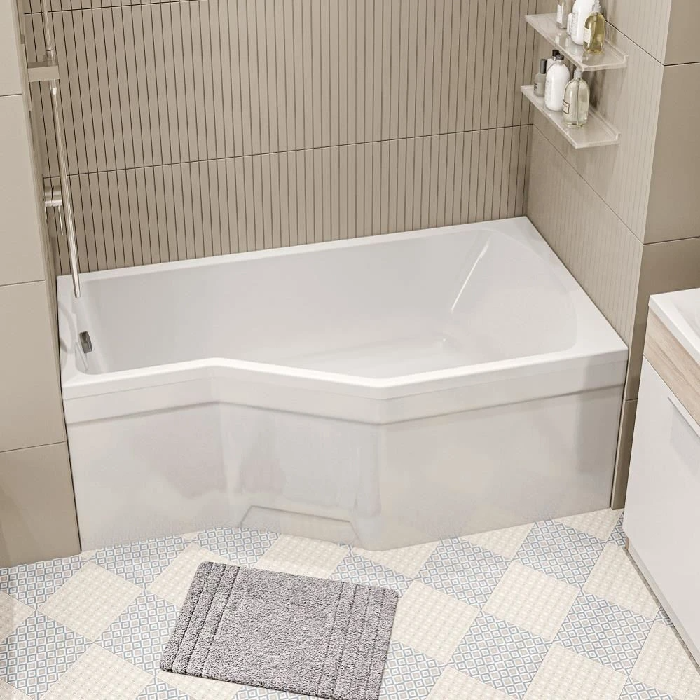 Акриловая ванна MarkaOne Convey 150х75 R (комплект)