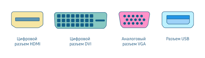 Как выглядят разъемы разных кабелей