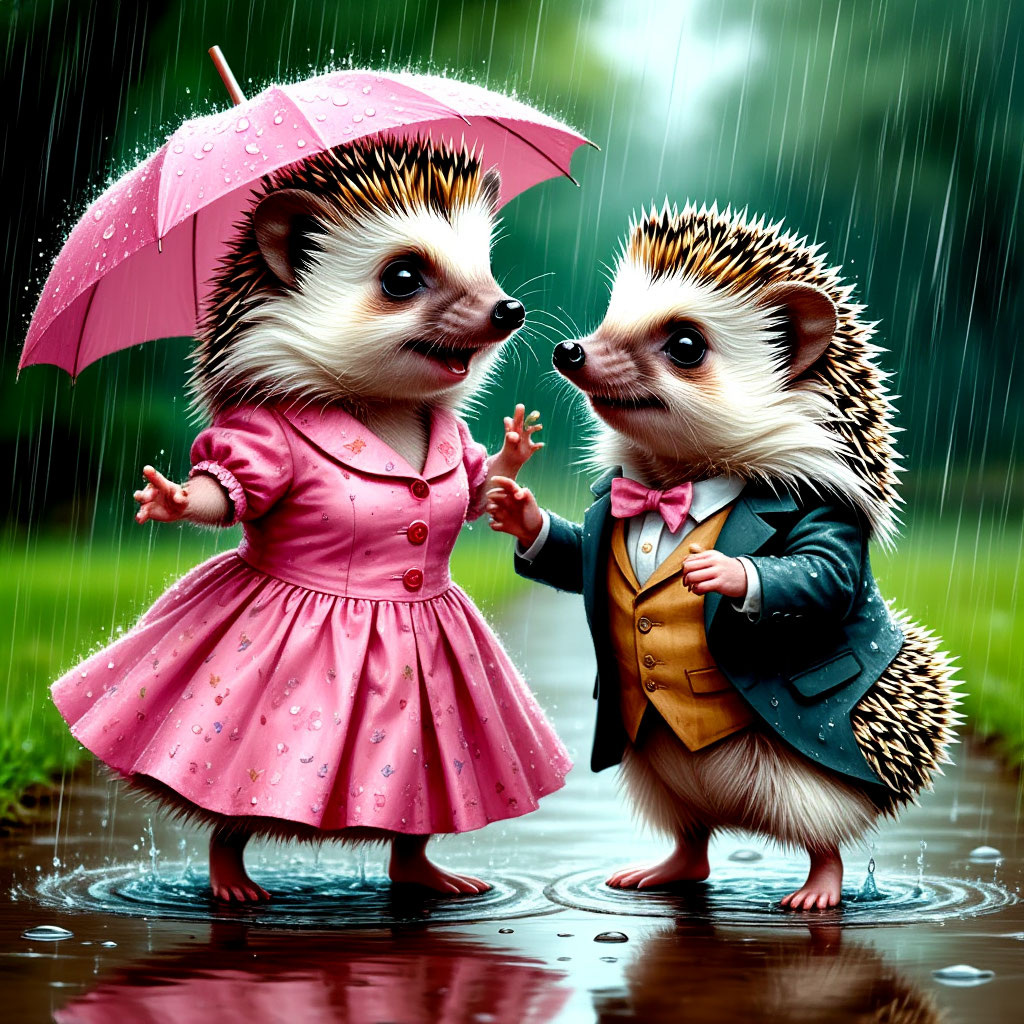 Танцуйте под дождём из слёз и родниковой воды. Ваше счастье гораздо ближе, чем вы думаете, осмотритесь.