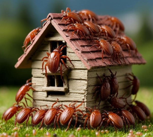 Думаете нет никаких способов защитить участок от клещей?