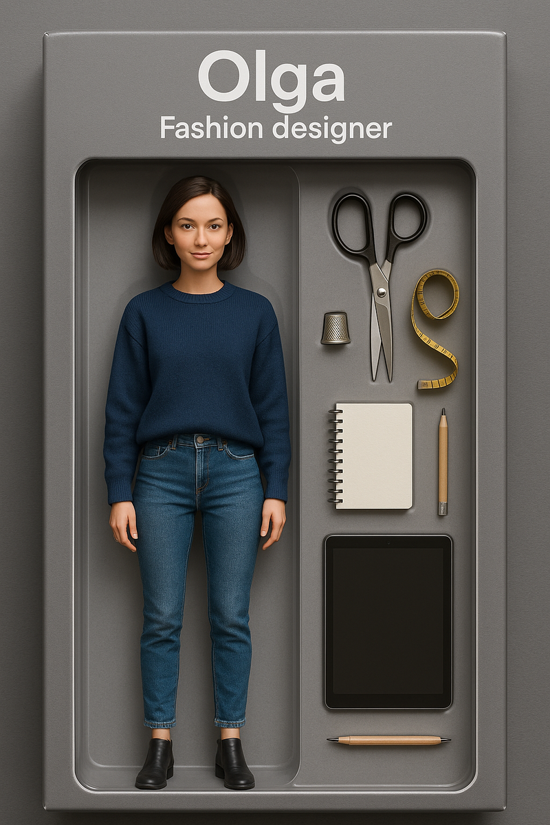 Моя персонализированная кукла, созданная с помощью AI (ChatGPT)