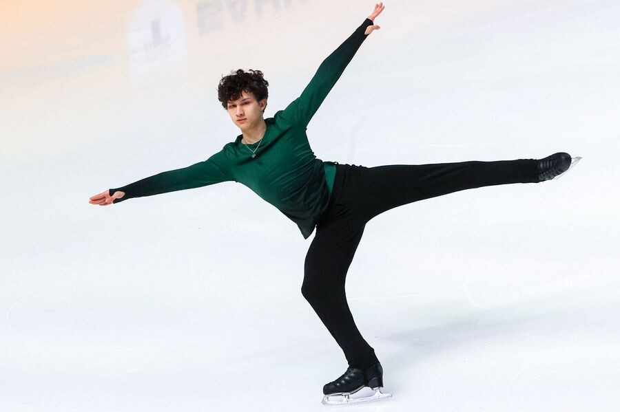    Фигурист Иван Попов / Источник: © Александр Демьянчук/ТАСС
