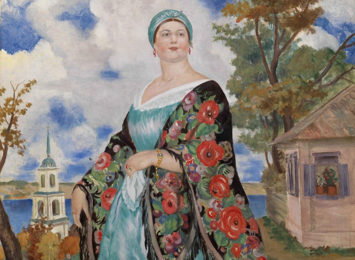 Борис Михайлович Кустодиев - художник счастья. Купчиха. Фото из интернет