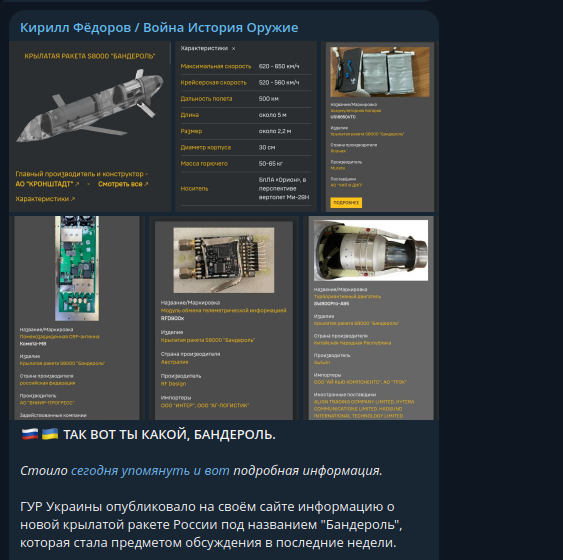   Скриншот: Telegram/"Кирилл Фёдоров / Война История"