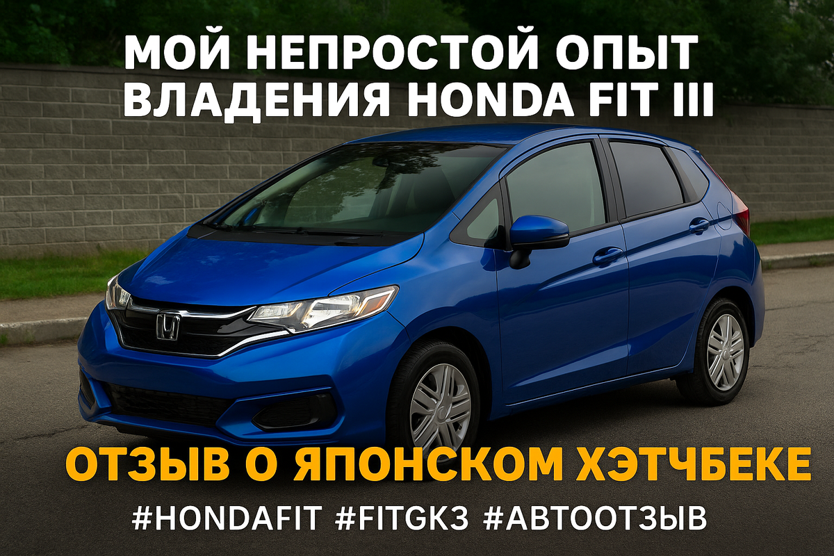 Правдивый и немного ироничный отзыв о Honda Fit 3 поколения в кузове GK3: плюсы, минусы, детали эксплуатации, ремонт и личный опыт.

