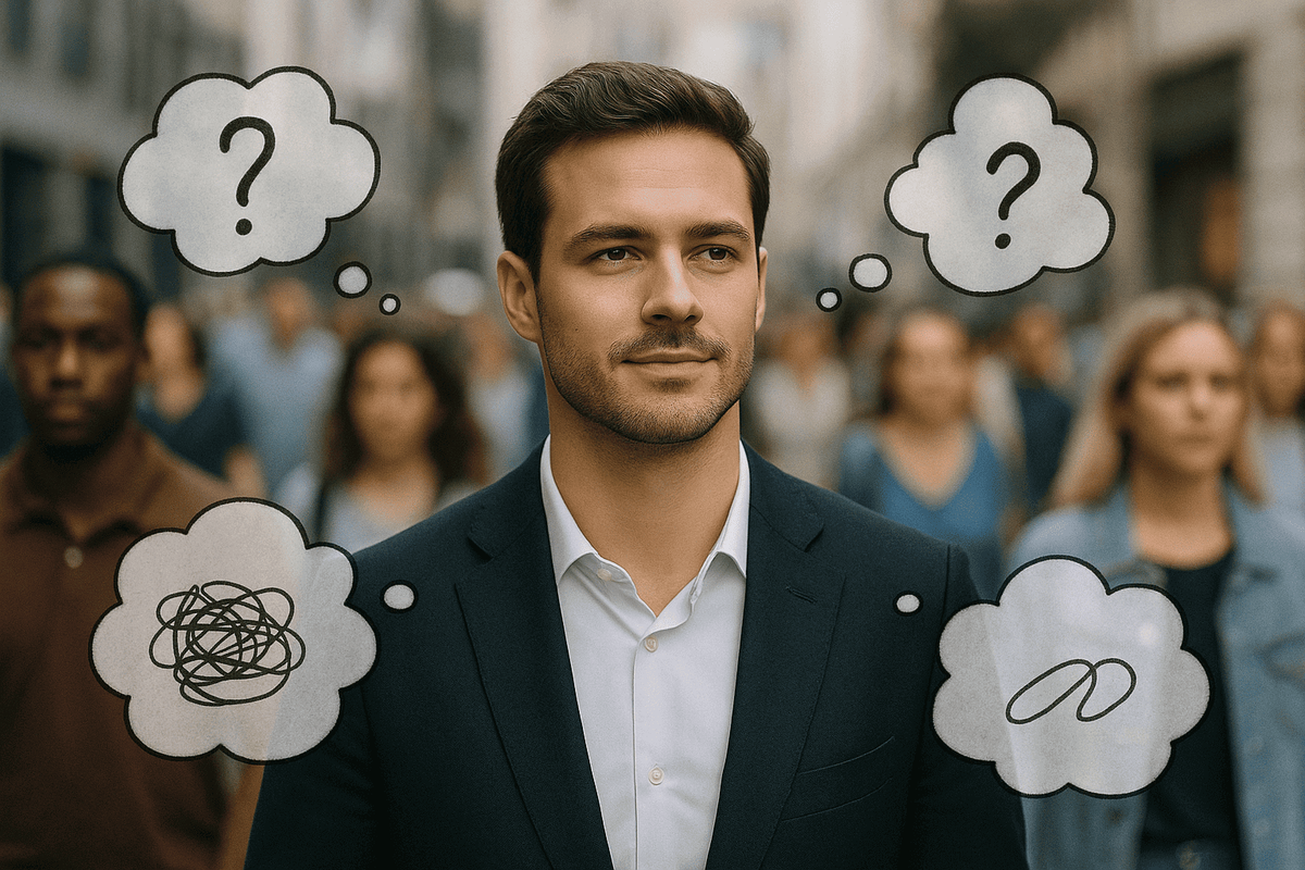    Невозможно найти ни одного человека, который бы в какой-то момент своей жизни не чувствовал себя неуверенно.