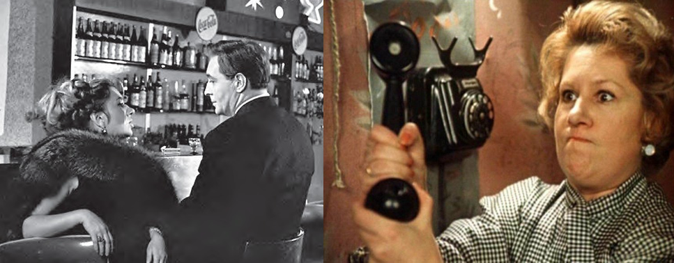 Коллаж из фильмов СССР «17 мгновений весны» и «Покровские ворота»