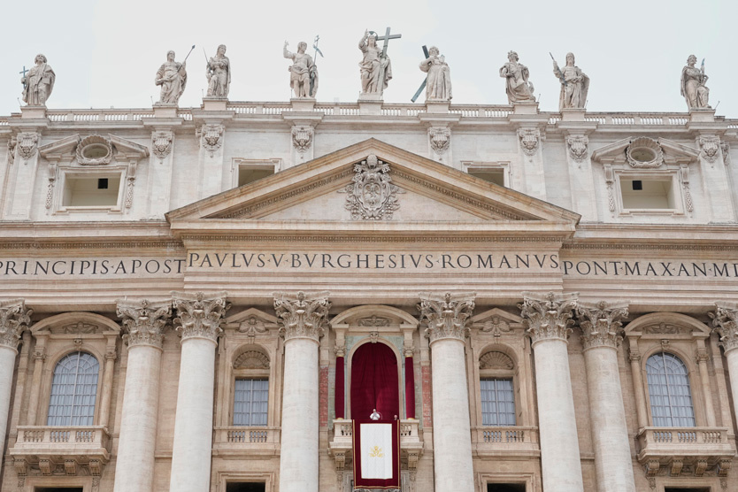 Первая воскресная проповедь папы римского Льва XIV
Фото: Gregorio Borgia / AP / TASS