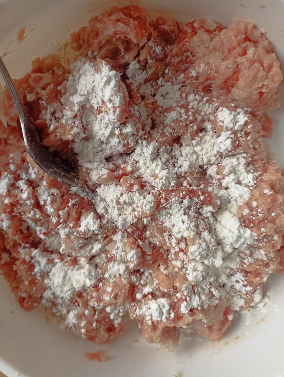 Добавляю крахмал