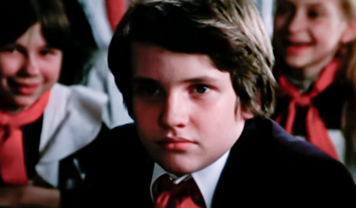 Кадр из фильма «Чучело», производство киностудии «Мосфильм», Второе творческое объединение, режиссёр Ролан Быков, 1983 г.