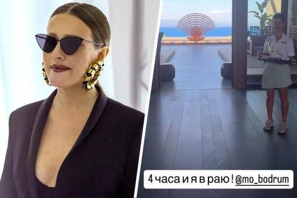    Ксения Собчак в Турции. Фото: