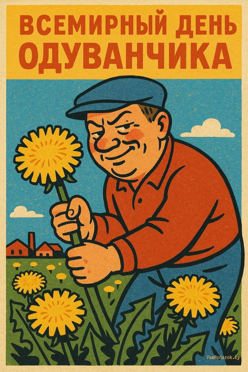 13 мая – Всемирный день одуванчика