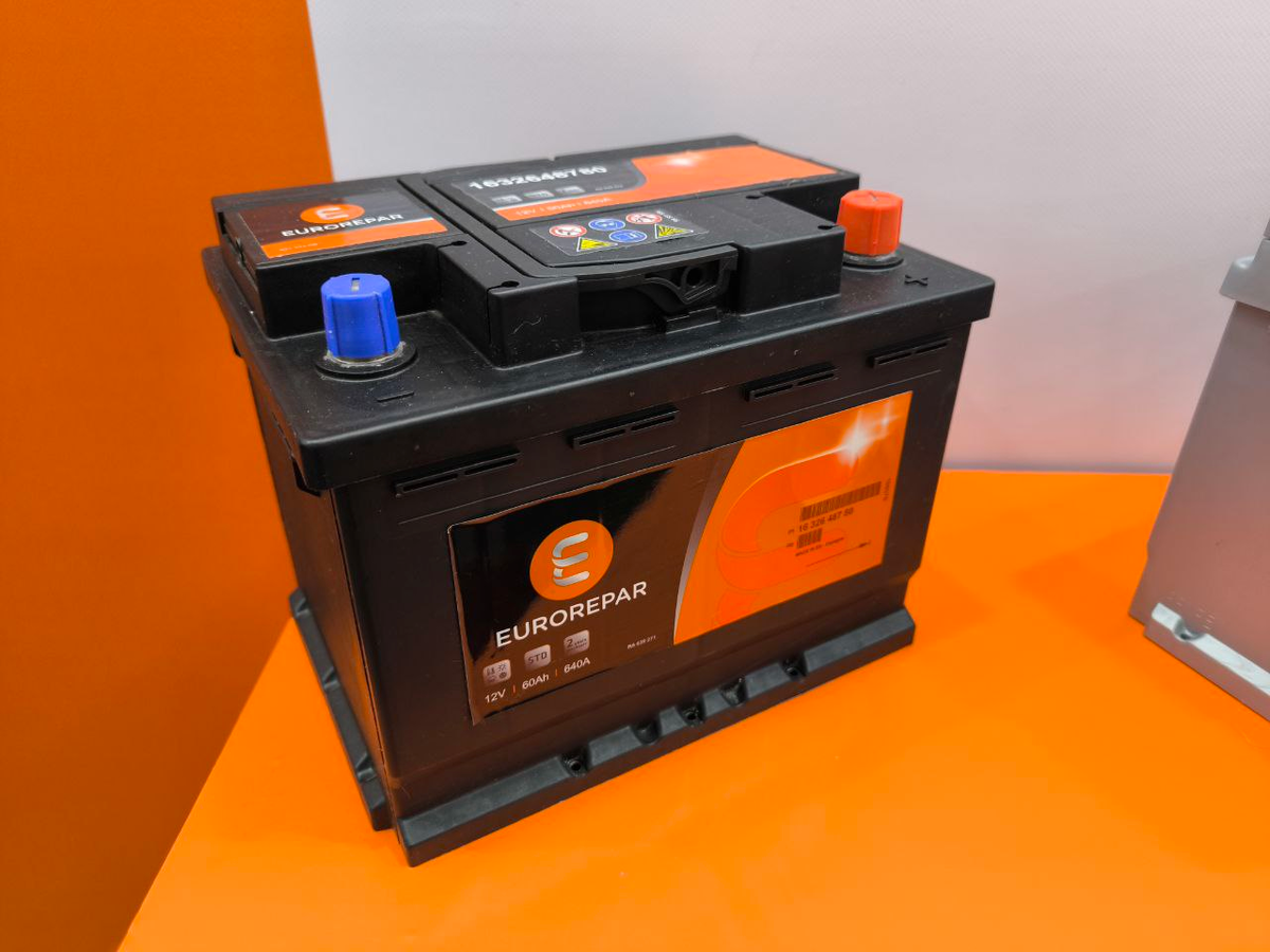   Аккумулятор «Еврорепар», сделанный заводом «Тубор»