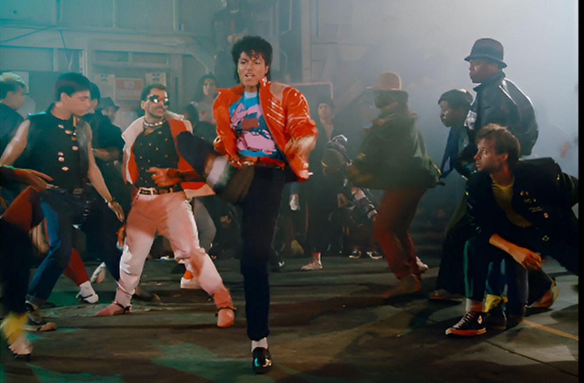 Майкл Джексон в клипе «Thriller»