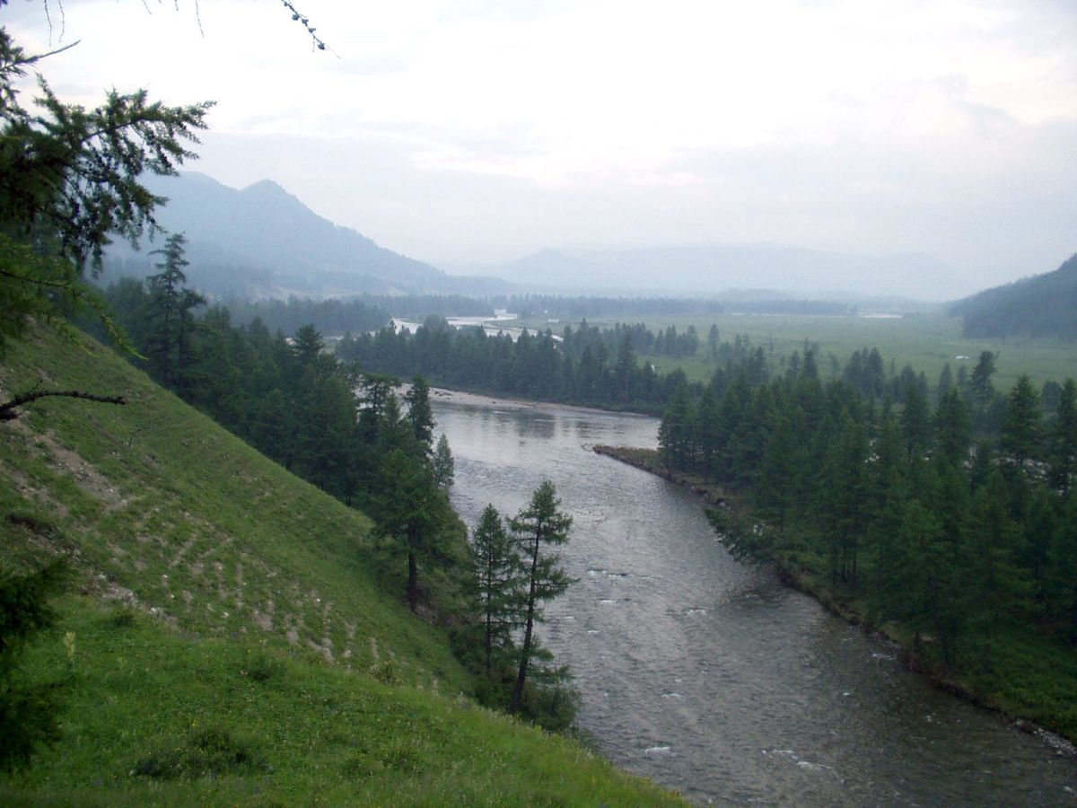 Река Ока в верховьях.