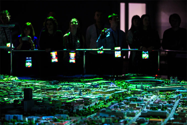    В «Городской панораме» побывали 1,8 тысячи (плюс 26,5%).   
Фото: Сергей Елагин