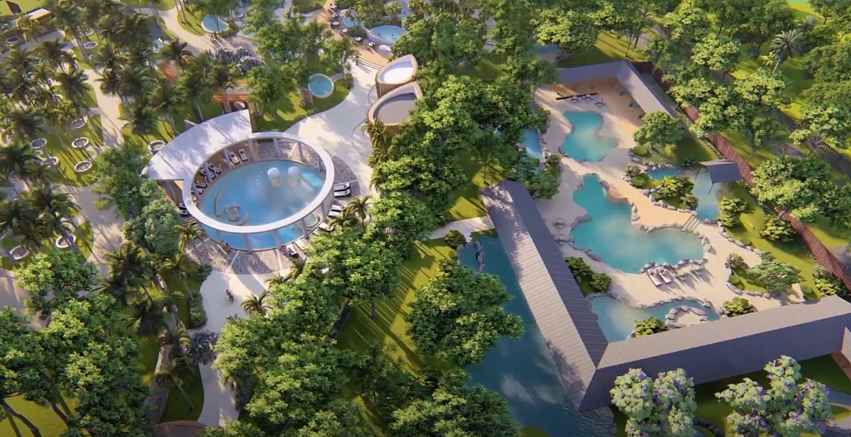 Бин Чау (Bình Châu) – это курортный комплекс (ресорт), который включает в себя горячие минеральные источники, бассейны с термальной водой, а также различные оздоровительные и развлекательные услуги. Здесь можно найти как открытые, так и закрытые бассейны, SPA-процедуры, массажи и другие виды отдыха и релаксации