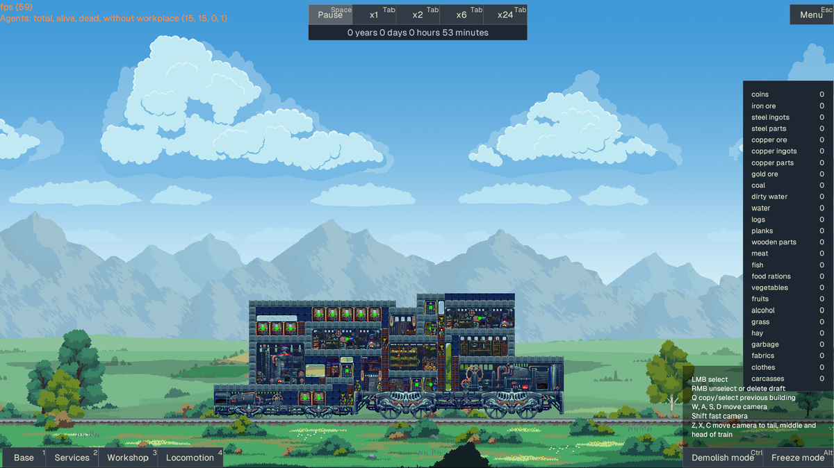 Поезд проедет по Империи мимо самых разных пейзажей