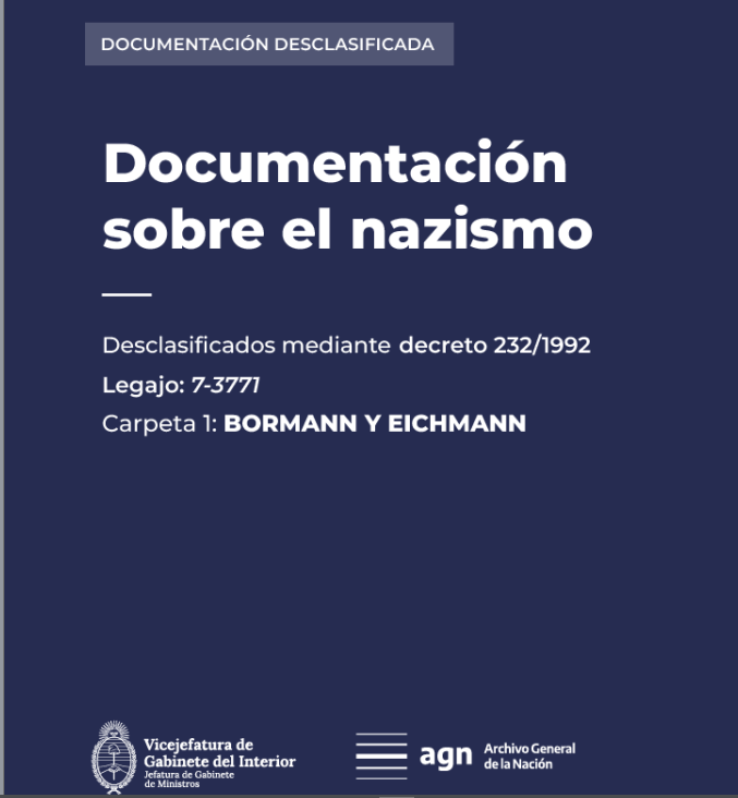Обложки опубликованных дел, сайт Правительства Аргентины