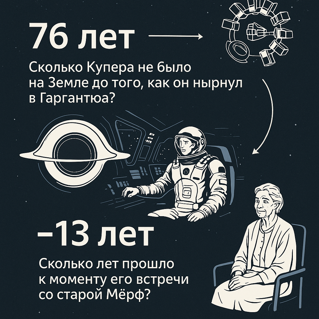 Интерстеллар. Хронология