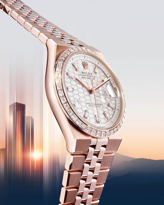 Rolex Land-Dweller комплектуются новым интегрированным браслетом Flat Jubilee (3 фото)