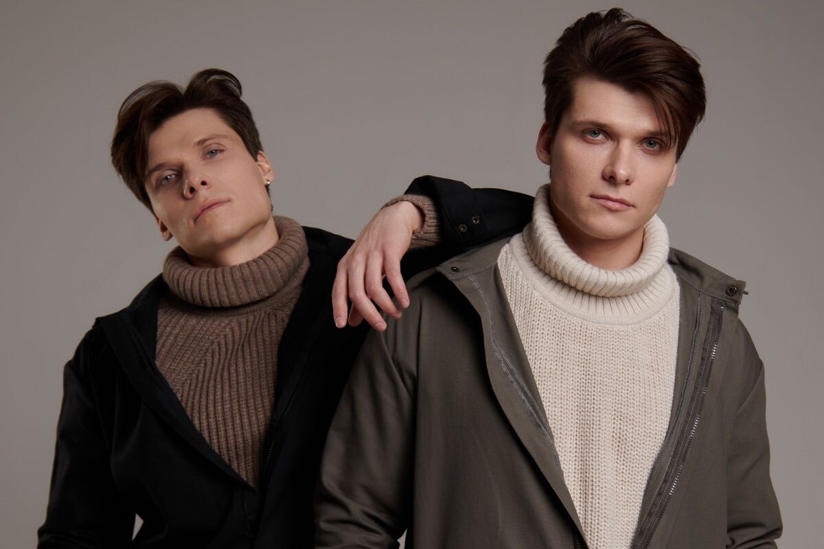 Братья Паршины. Фото: Таисия Лужникова, стилист: Таисия Морозова, визажист: София Амельченок