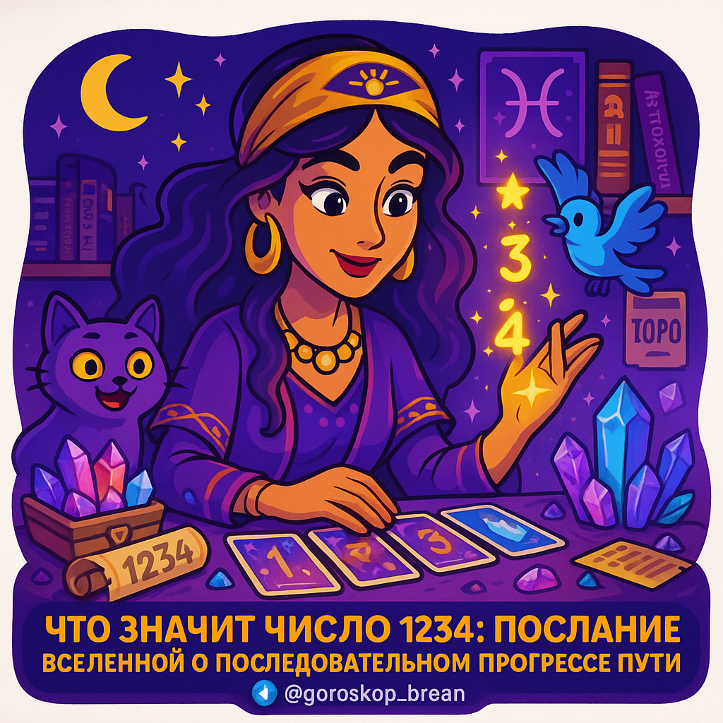   Число 1234 как магический код для кармической трансформации и раскрытия потенциала в любви и карьере Мария