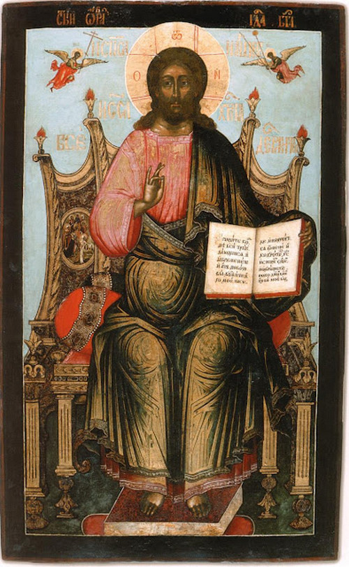 Иван Андреев. Спас на престоле. 1715. Кострома