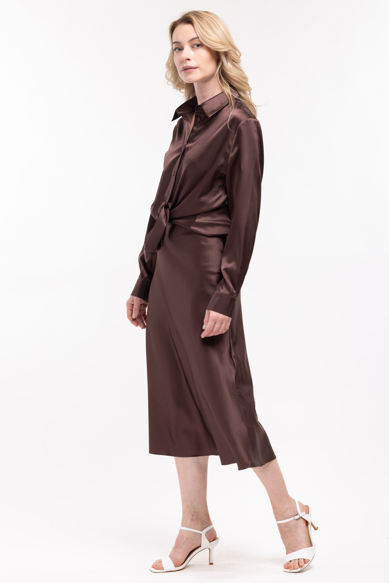 Шелковая юбка от KHAN.CASHMERE