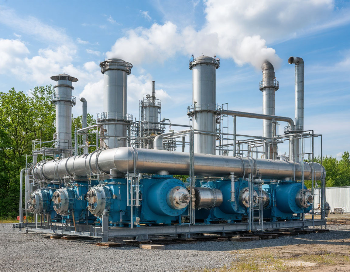 Скруббер для очистки газовых выбросов