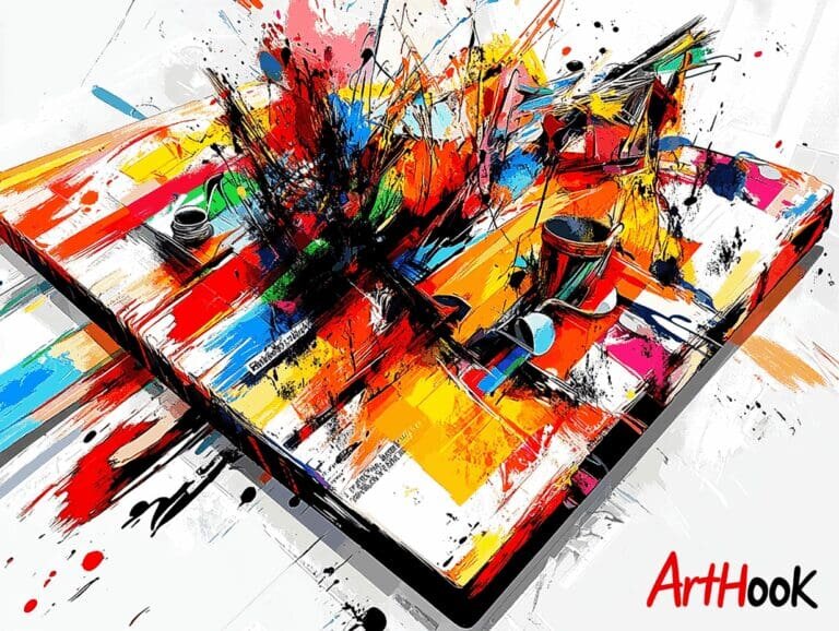    Покрытие картины эпоксидной смолой: секреты создания сияющего шедевра, который защитит ваше искусство навсегда Art-Hook.Ru