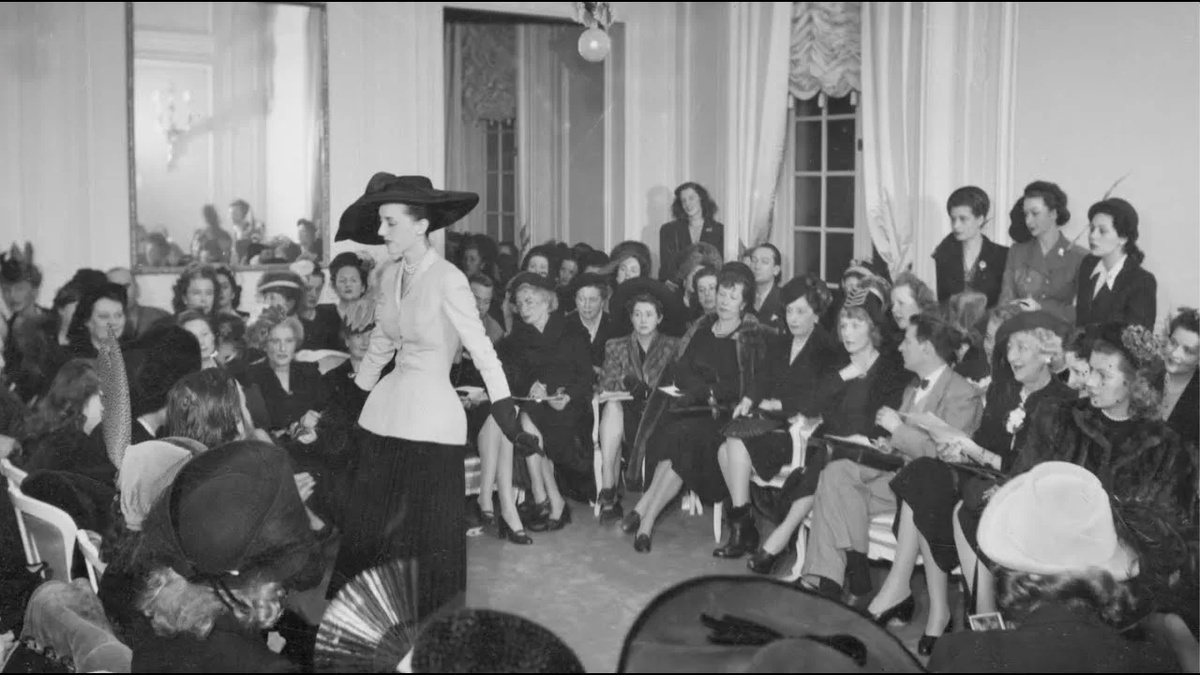  Dior Bar Suit, 1947 Визуальный "старт" десятилетия