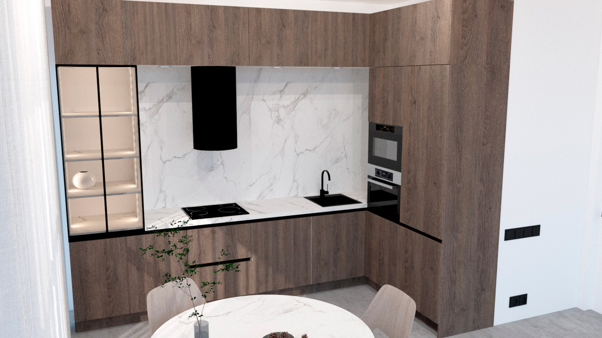 КУХНЯ-СТОЛОВАЯ от IMEBELO